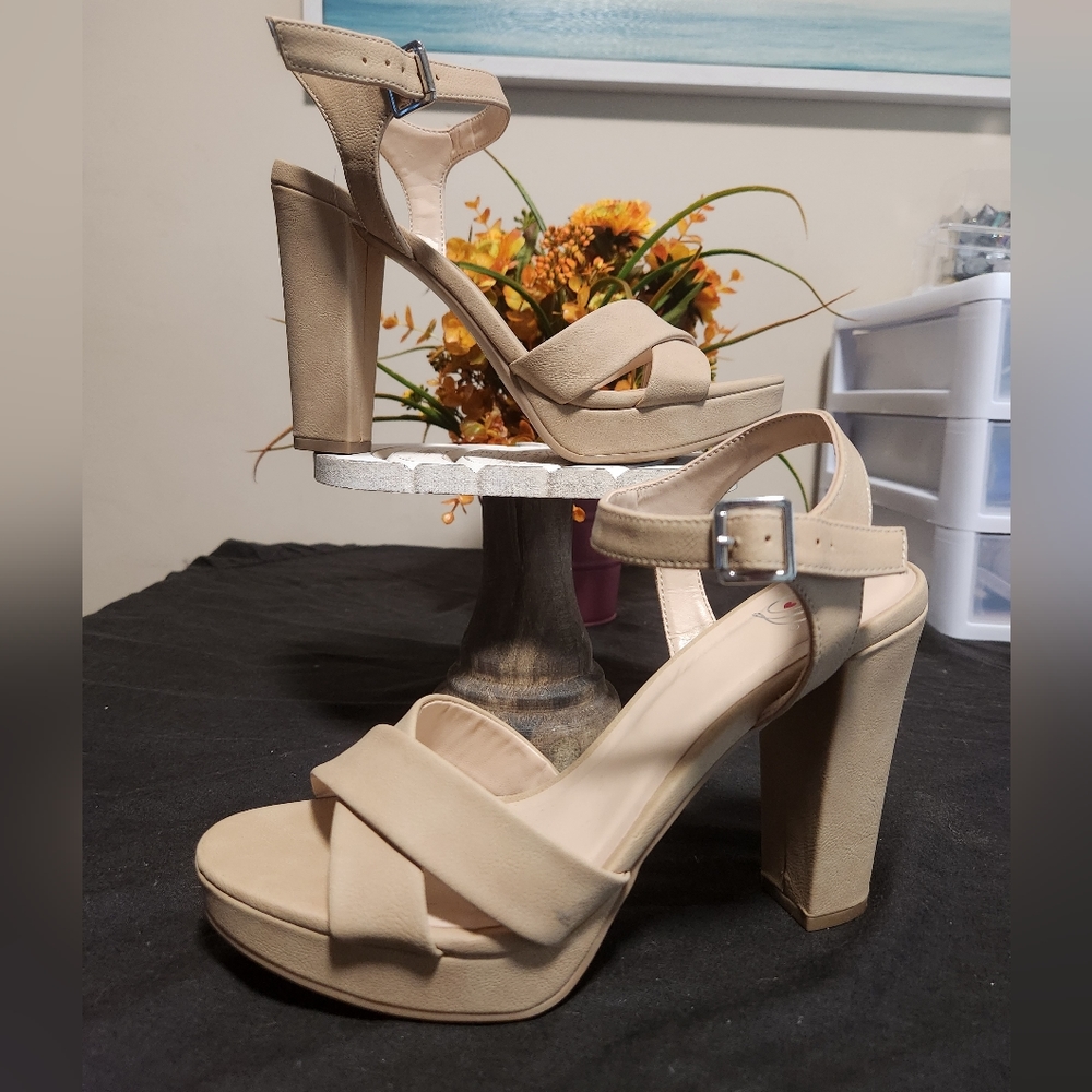 Nude heels